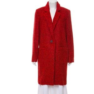 ZAC POSEN SINGLE BUTTON COAT